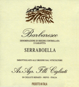 Barbaresco Serraboella